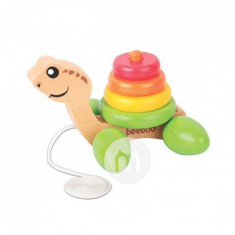 Beeboo Menara Beeboo Jerman Bayi Turtle Toy Versi Luar Negeri