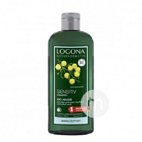 LOGONA Jerman Organic Acacia Firming Shampoo 250ml Versi Luar Negeri