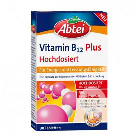 Abtei Abtei Vitamin B12 + Tablet Edisi Luar Negeri