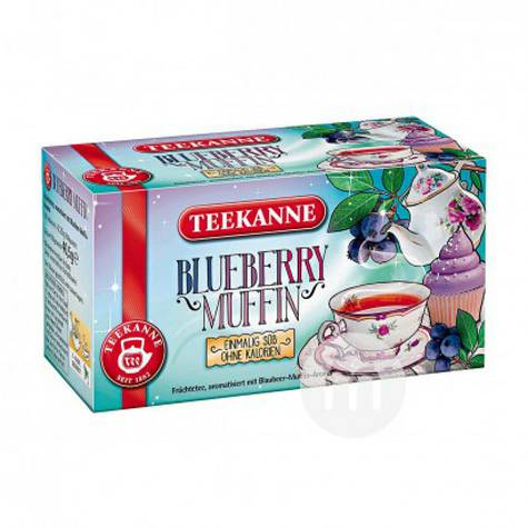TEEKANNE Jerman TEEKANNE Blueberry Muffin Fruit Tea Overseas Version