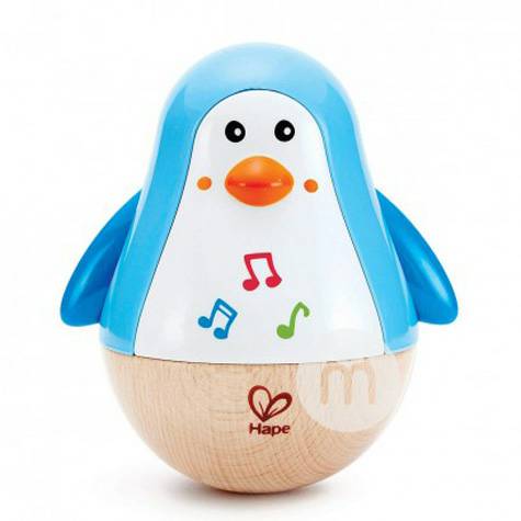 Hape Jerman Hape Musik Penguin Tumbler Mainan Versi Luar Negeri
