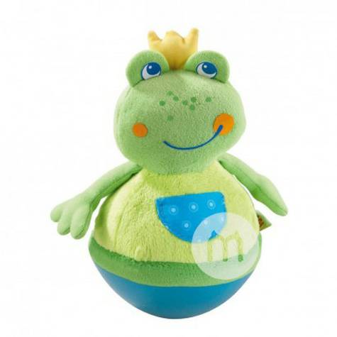 Hape Germany Hape standing frog baby plush toy versi luar negeri