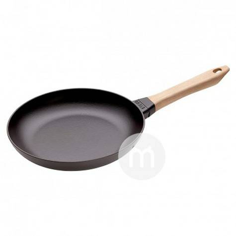 STAUB French STAUB gagang kayu wajan 26 cm versi luar negeri