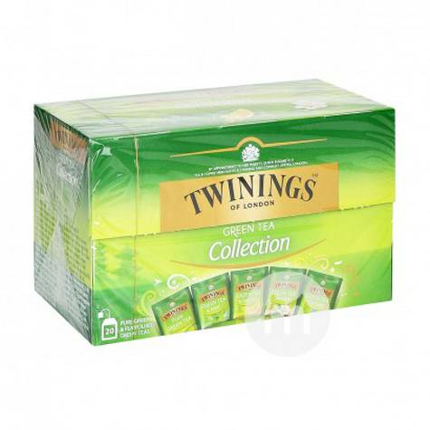 TWINING British Green Tea Series Tea Bags Overseas Edition