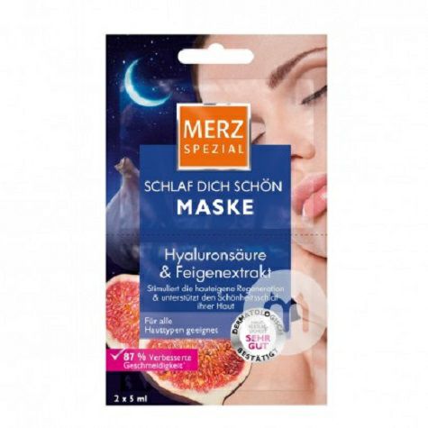 MERZ German Hyaluronic Acid Fig Essential Night Mask * 10 Versi Luar Negeri