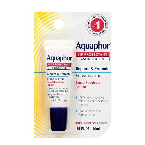 Aquaphor US Aquaphor Perbaikan Tabir Surya Lip Balm SPF30 Edisi Luar Negeri