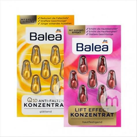 [10 pieces] Balea German Coenzyme Q10 Anti-Winkle Firming Essence Caps...