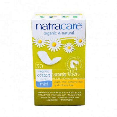 Natracare British Organic Mini Cotton Pad 30 Tablet Versi Luar Negeri