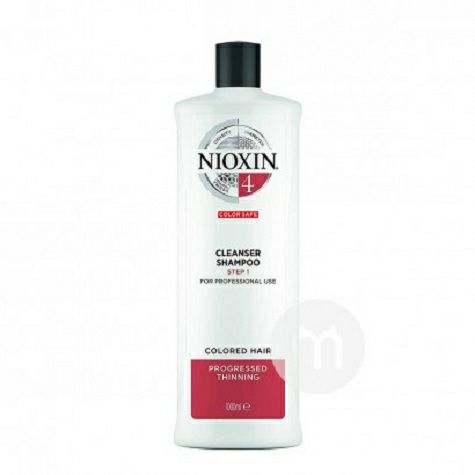 NIOXIN US No. 4 Shampo Warna Kontrol Minyak Versi Luar Negeri