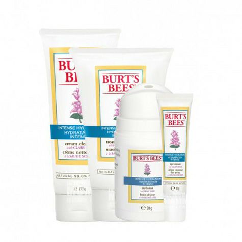 [4 pieces] BURT`S BEES Activating Pelembab + Krim Siang + Masker Perba...