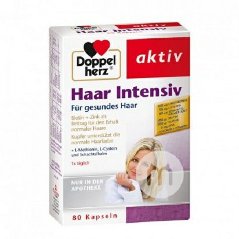 Doppelherz German Hair Care Capsule 80 edisi luar negeri