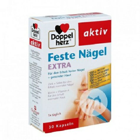 Doppelherz German Skin Nail Nutrition Capsule Versi Luar Negeri