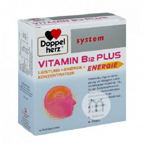 Doppelherz German Vitamin B12Plus Liquid Oral 10 pcs Versi Luar Negeri