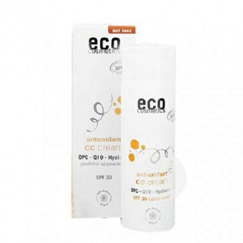 ECO Jerman ECO Kosmetik Anti Penuaan Firming CC Cream SPF30 Versi Luar...