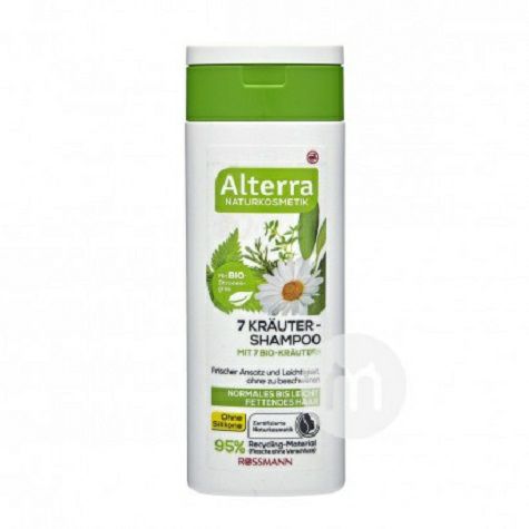 Alterra Jerman Alterra Seven Herbal Essence Shampoo Overseas Version