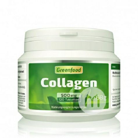 Greenfood Holland Greenfood Collagen 120 Tablet Edisi Luar Negeri