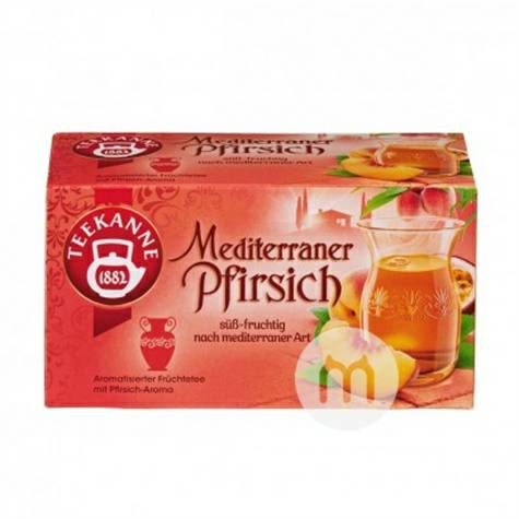 TEEKANNE Jerman TEEKANNE rasa buah teh persik versi luar negeri