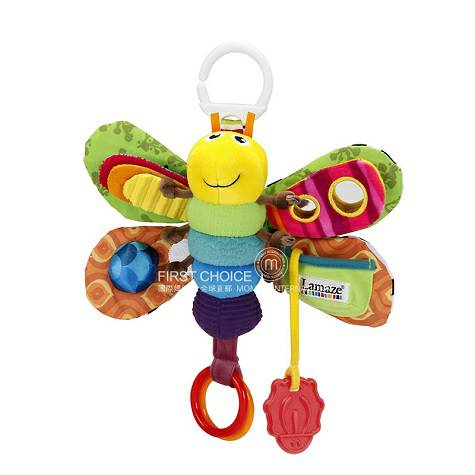 Lamaze Firefly Bell Colorful Amerika Menenangkan Toy Versi Luar Negeri