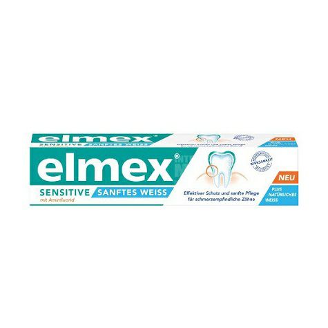 Elmex Germany Sensitive Whitening Pasta Gigi Versi Luar Negeri