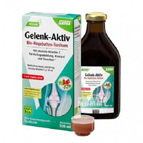 Salus Jerman Gelenk-Aktiv Tulang Sendi Liar Rose Hip Organik Herbal Oral Cair Versi Luar Negeri