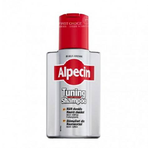 Alpecin Kafein anti-rambut rontok Jerman + warna tetap efek sampo gand...