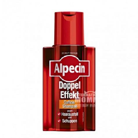 Alpecin sampo anti-rambut rontok Jerman dan efek ganda anti-ketombe di...