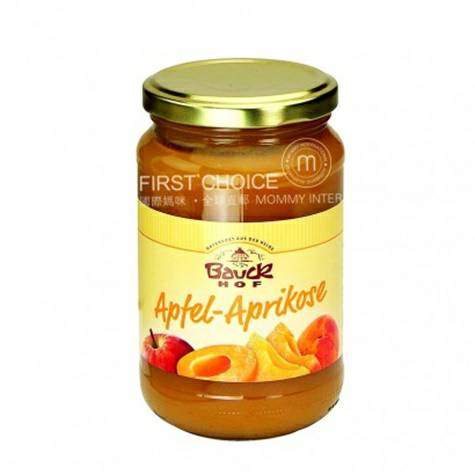 Bauck HOF Jerman Organik Apple Apricot Jam * 2 Versi Luar Negeri