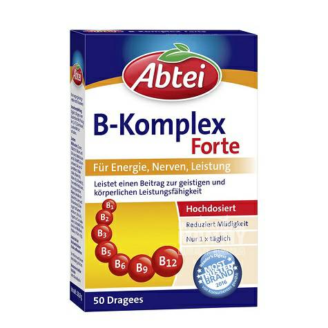 Abtei German Multivitamin B Group Dilapisi Gula Tablet Versi Luar Negeri