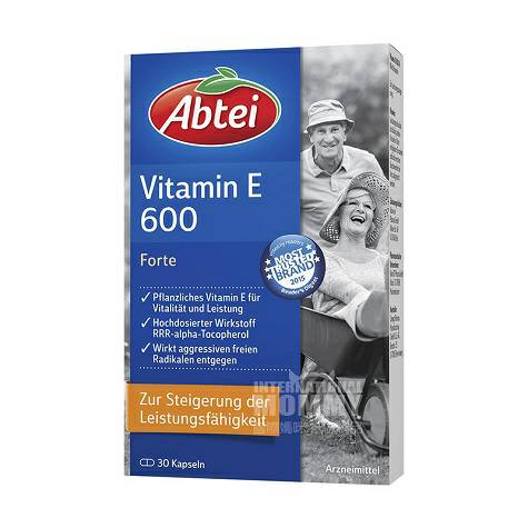 Abtei German Vitamin E Capsule Versi Luar Negeri