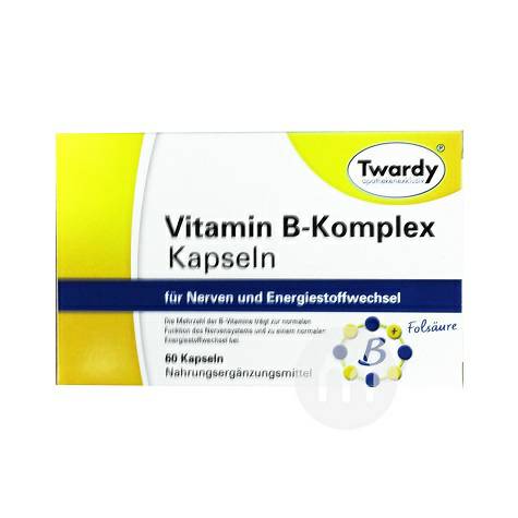 Twardy German Multivitamin B Group VB Capsule Versi Luar Negeri