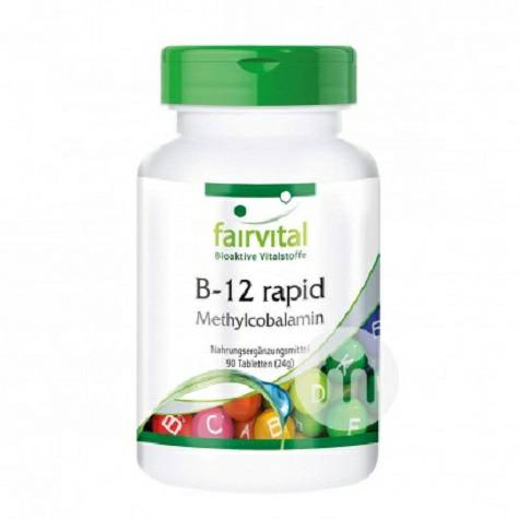 Fairvital Jerman Tablet Suplemen Vitamin B12 Versi Luar Negeri