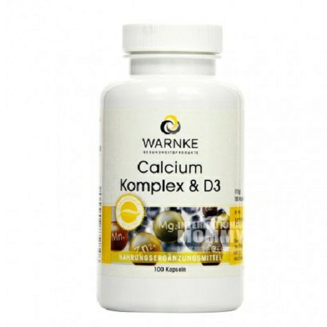 WARNKE German Adult Complex Calcium Tablet 100 Versi Luar Negeri