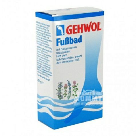 Gehwol Jerman Natural Herbal Foot Bath Salt 400g Versi Luar Negeri