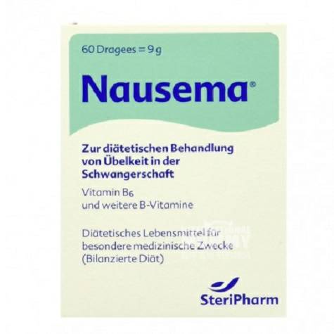 Nausema Suplemen Antiemetik Jerman Vitamin B Versi Luar Negeri