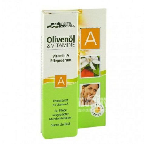 Olivenol Jerman Natural Olive Oil & Vitamin A Essence Krim Tubuh Versi Luar Negeri
