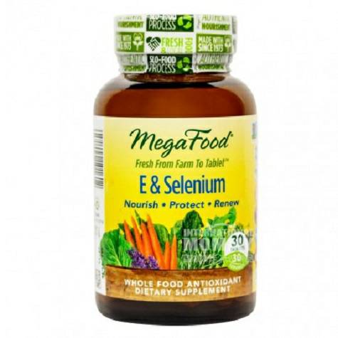 Mega Food American Vitamin E dan Selenium Overseas Version