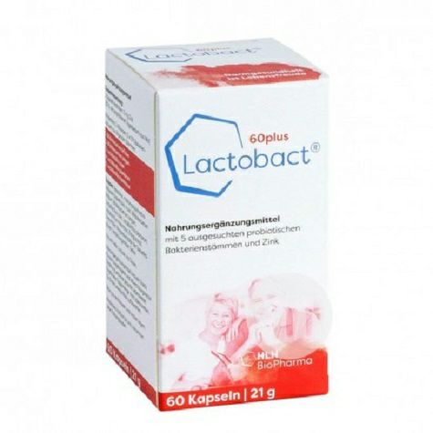 Lactobact Jerman terkonsentrasi kapsul probiotik lansia versi luar neg...