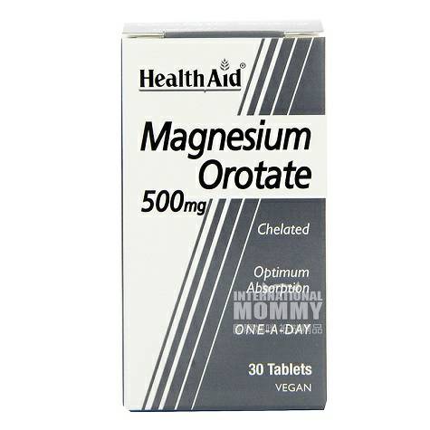 HealthAid British Magnesium Orotate Tablets / Tablet Kalsium Magnesium...