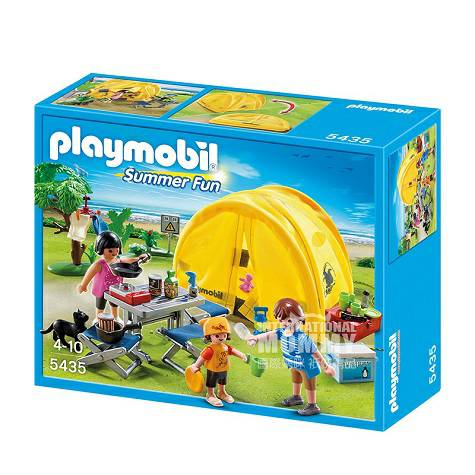 Playmobil Germany Mobi World Family Camping Edisi Luar Negeri