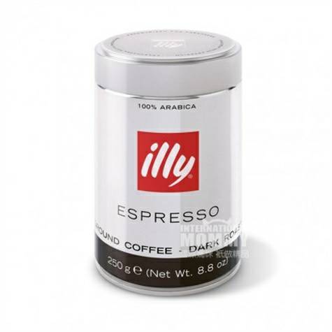Illy Italian Deep Roasted Coffee Powder Edisi Luar Negeri