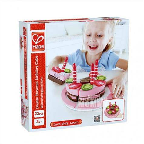 Hape German birthday cake toy versi luar negeri