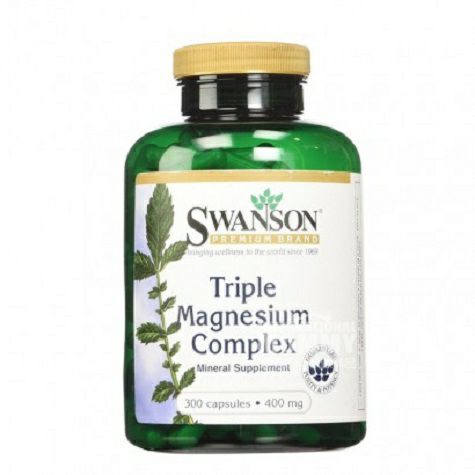 SWANSON Triple Triple Magnesium Capsule Edisi Luar Negeri