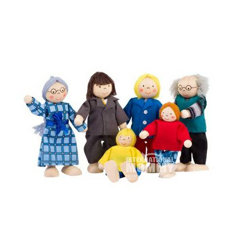 Goki Family Doll Versi Luar Negeri Kota Jerman