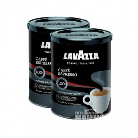LAVAZZA Italia bubuk espresso kalengan * 2 versi Luar Negeri