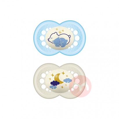 MAM Austrian Pacifier Luminous Bear/Moon Original Overseas Local Edition