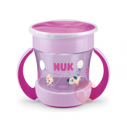 NUK Jerman NUK Silicone Leakproof Learning Cup Ungu 160ML Asli Luar Negeri