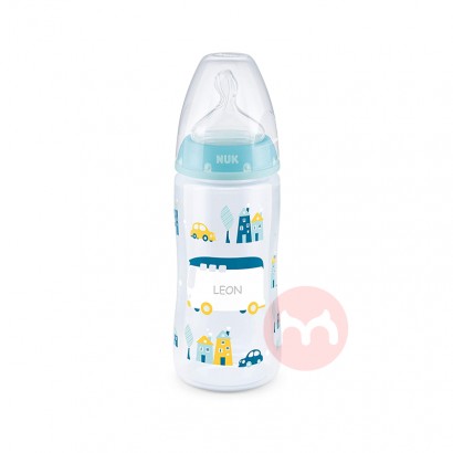 NUK Jerman NUK Ortodontik Dot Botol Bayi Biru 300ml 6-18 Bulan Asli Luar Negeri Edisi Lokal