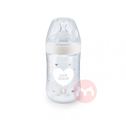 NUK Jerman NUK Ortodontik Puting Putih Botol Susu 260ml 6-18 Bulan Asli Luar Negeri Edisi Lokal