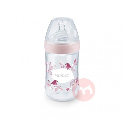 NUK Germany NUK Orthodontic Nipple Pink Baby Bottle 260ml 6-18 Bulan Asli Luar Negeri