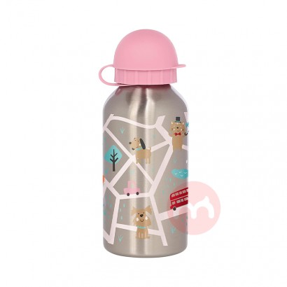 Sigikid German Sigikid Children's Stainless Steel Botol Minum 350ML Puppy Lokal Luar Negeri Asli